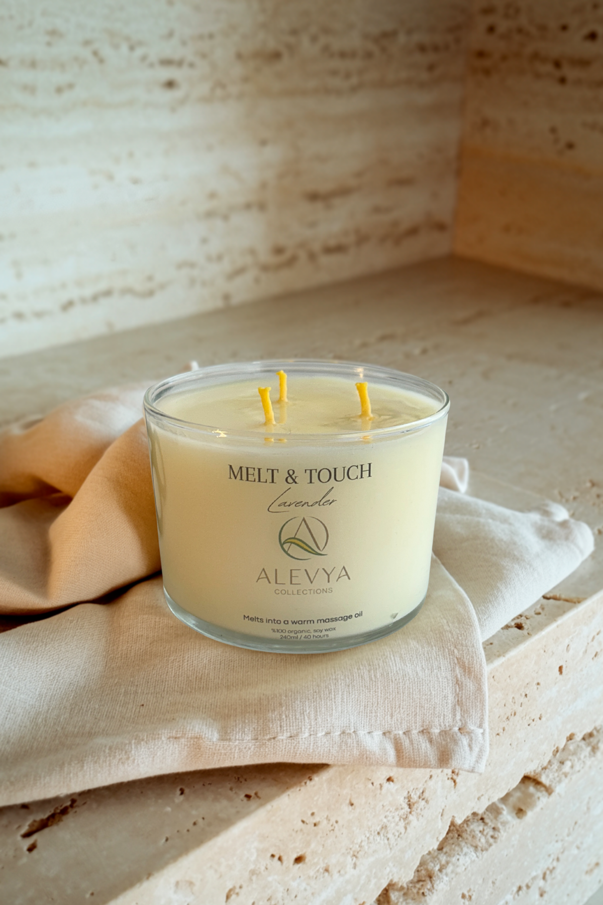 Melt & Touch Serisi - Lavanta /%100 Doğal-Vegan İçerik/240ml