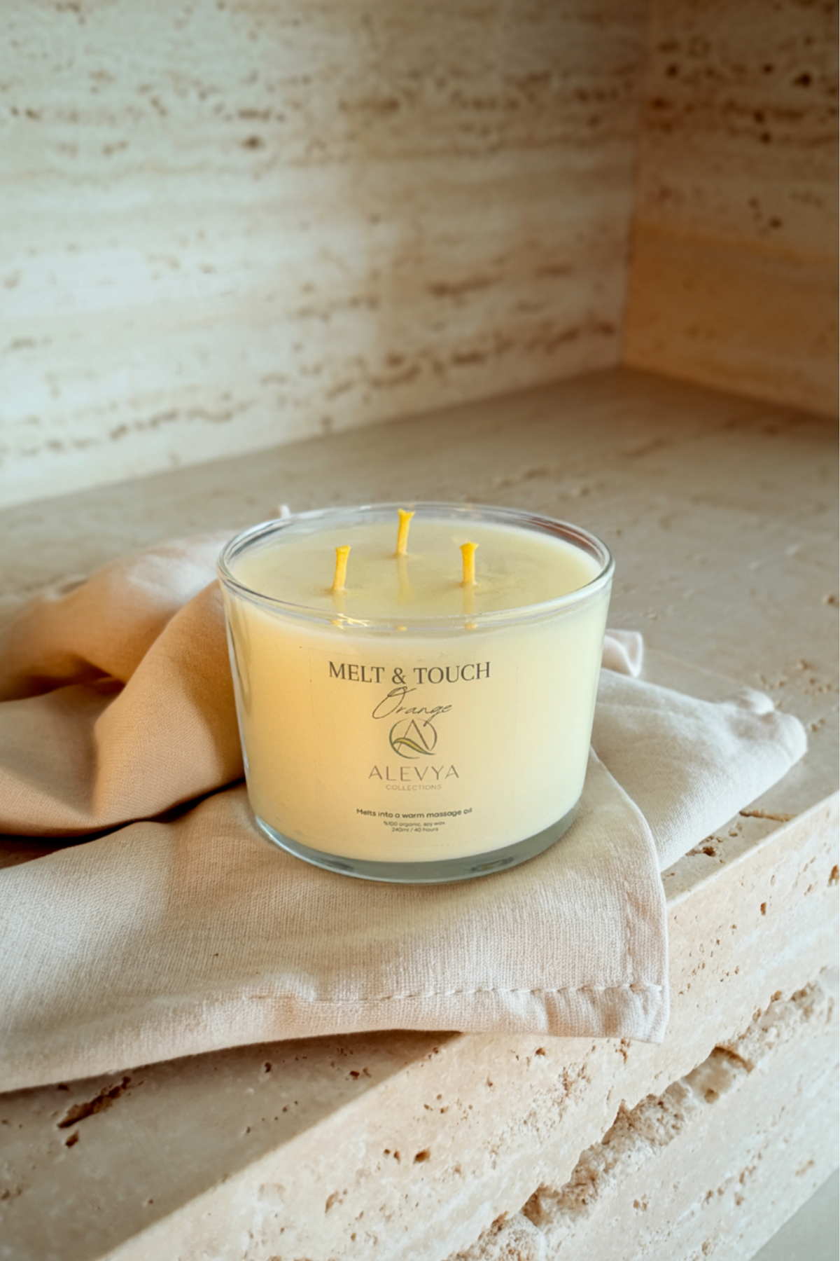 Melt & Touch Serisi - Portakal /%100 Doğal-Vegan İçerik /240ml